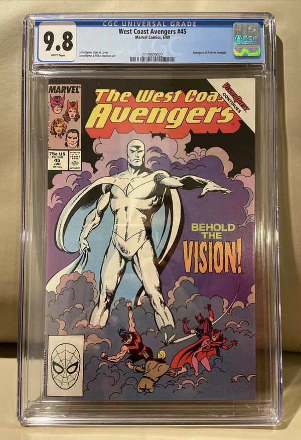 West Coast Avengers #45 Sells For $1500 & More WandaVision eBay Bumps