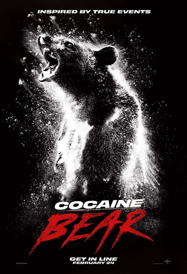 Cocaine Bear Debuts Red Band Trailer, Wild Film Out February 24th