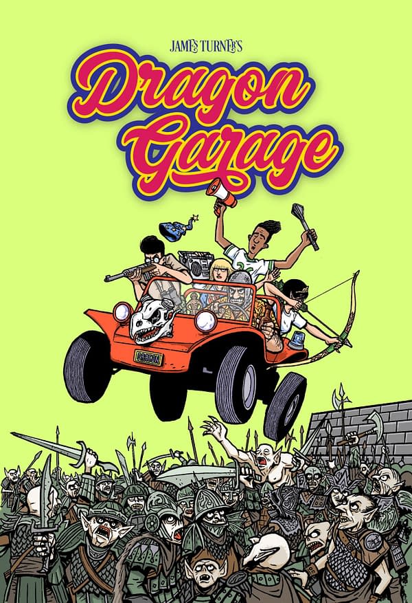 James Turner Gets A Dragon Garage Graphic Novel From Slave Labor