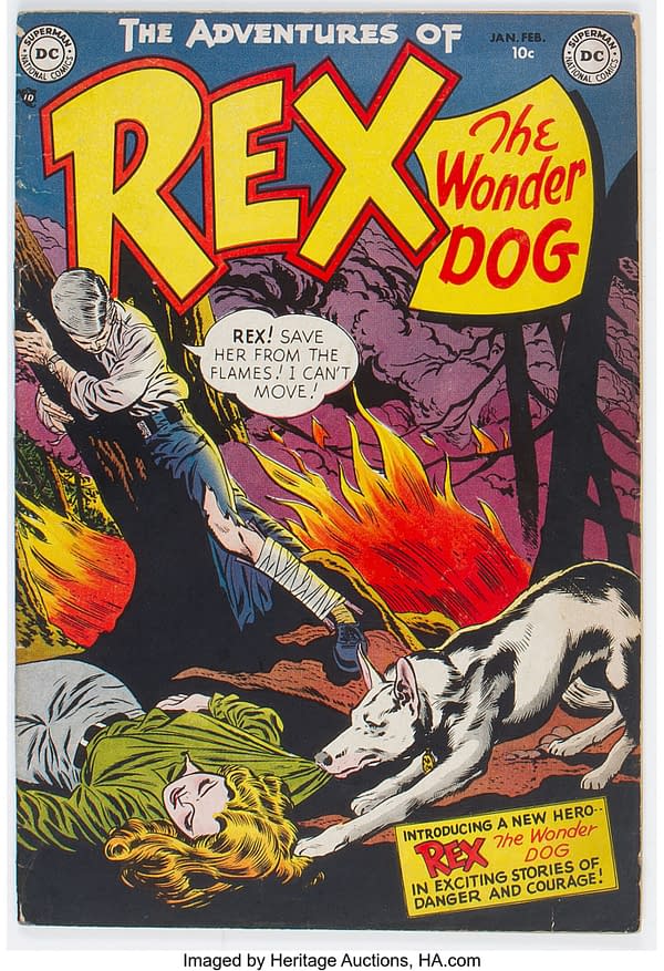 Adventures of Rex the Wonder Dog #1 (DC, 1952)