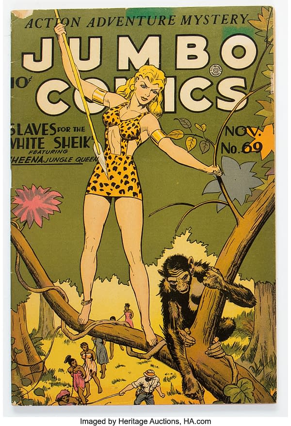 Jumbo Comics #69 (Fiction House, 1944)