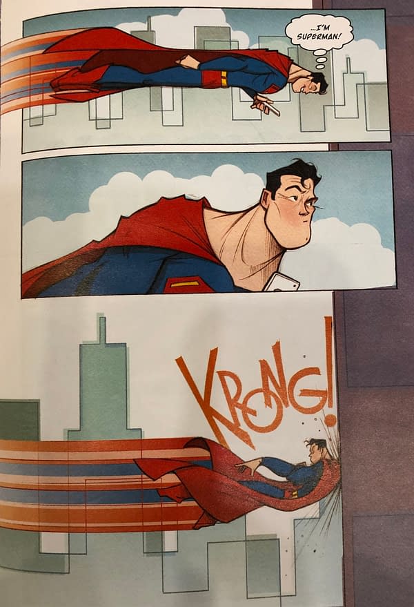 Superman in Trouble With the Police on Free Comic Book Day