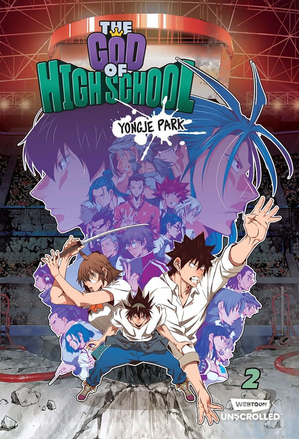 Yonje Park's The God Of High School Vol 2 Cover