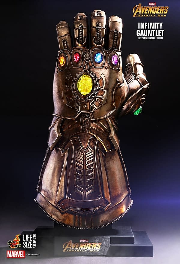 Hot Toys Reveals Its Version of the Infinity Gauntlet