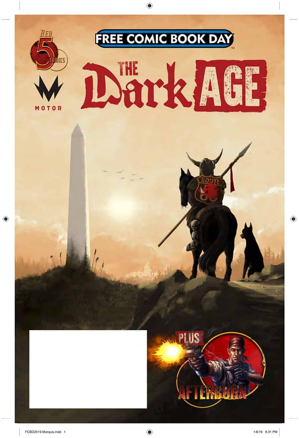Ahead of Gerard Butler &#8211; The Dark Age/Afterburn's Free Comic Book Day 2019 Preview