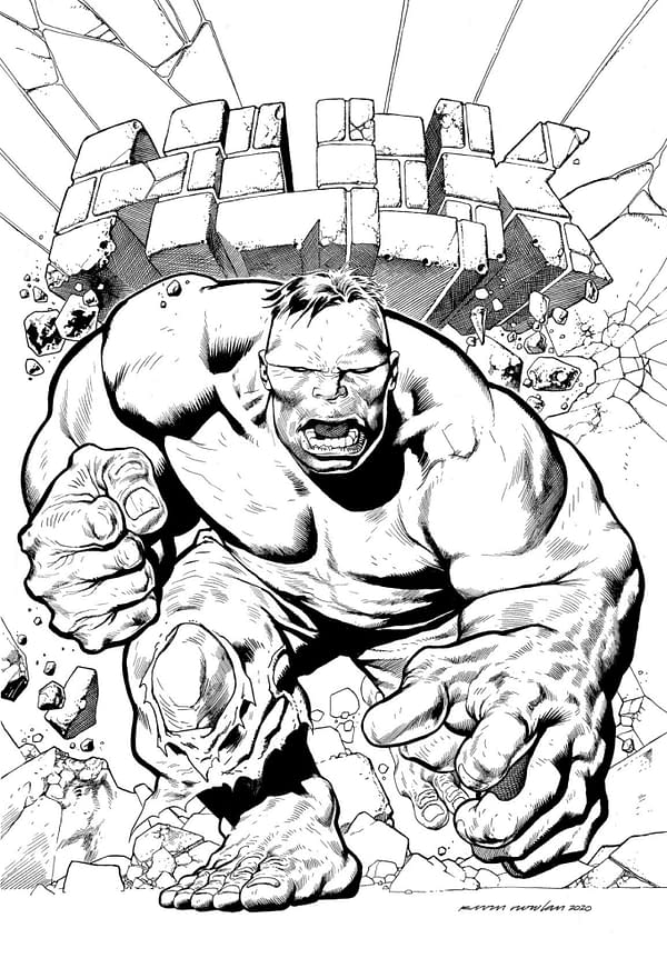 Kevin Nowlan Draws The Immortal Hulk in May