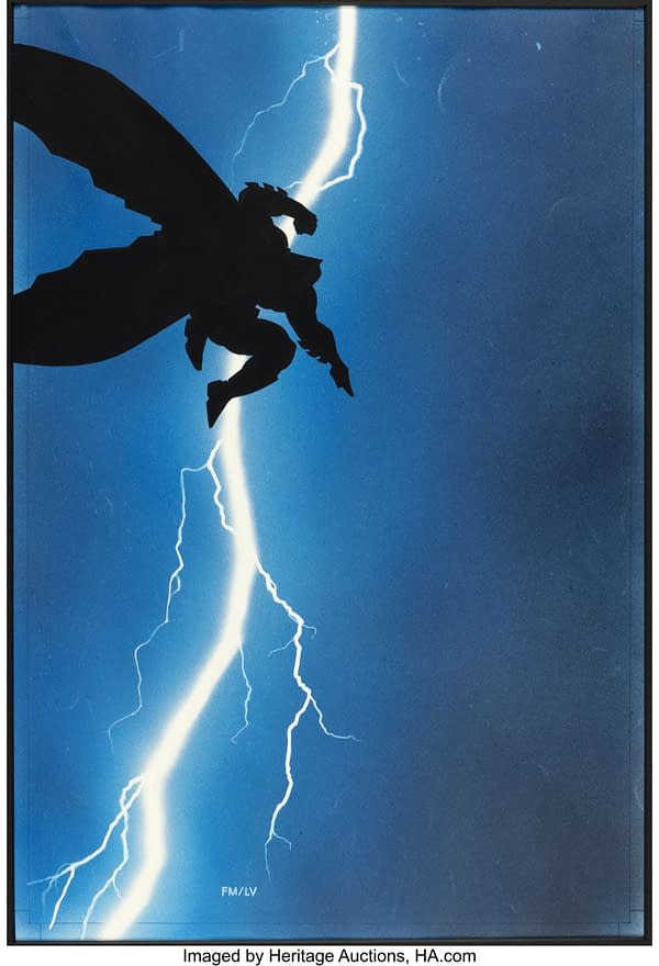 Will Frank Miller's Dark Knight Cover Crack A Million At Auction?