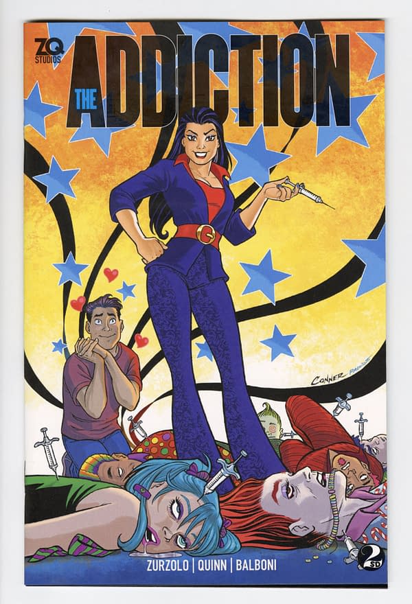 David Quinn's The Addiction #1 & #2 Debut Early at San Diego Comic-Con