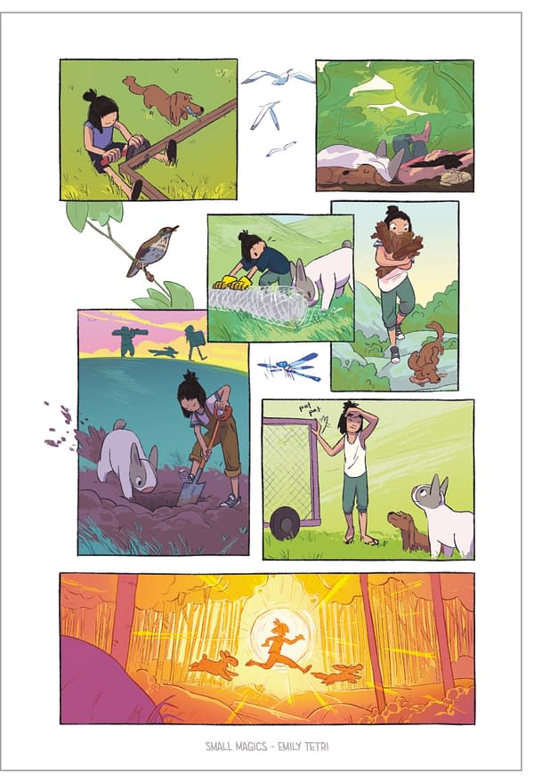 Emily Tetri's Upcoming Middle-Grade Graphic Novel Small Magics
