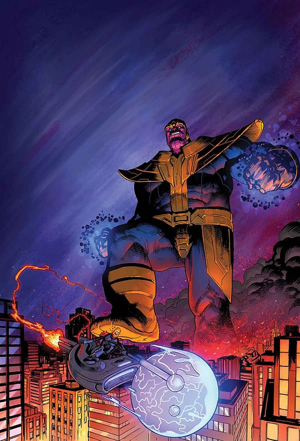 Thanos Annual #1 cover by Geoff Shaw