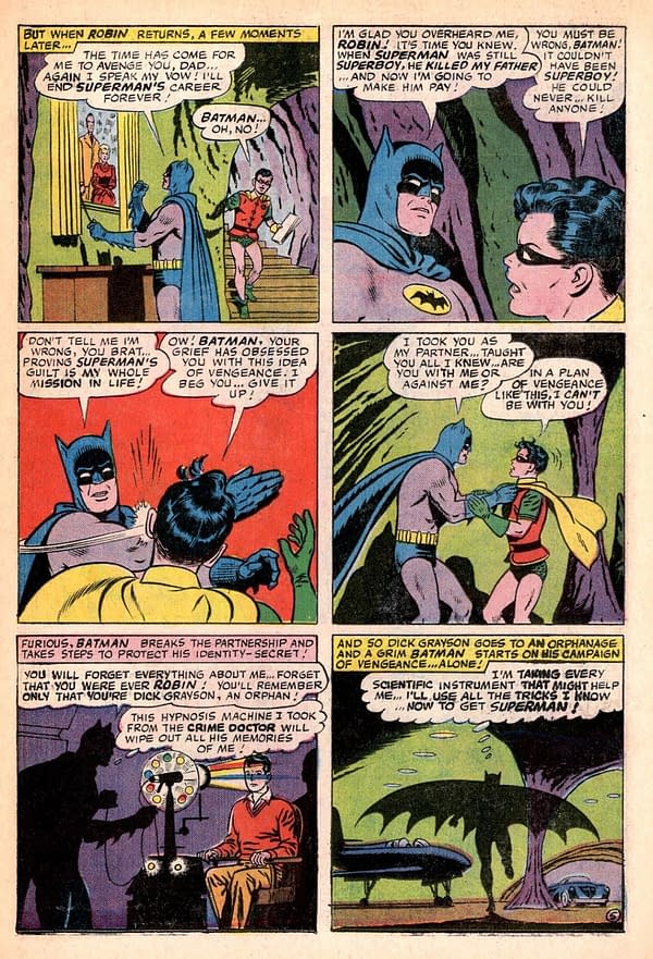 Tom King Reprises Batman and Robin Meme in a Horrific Way