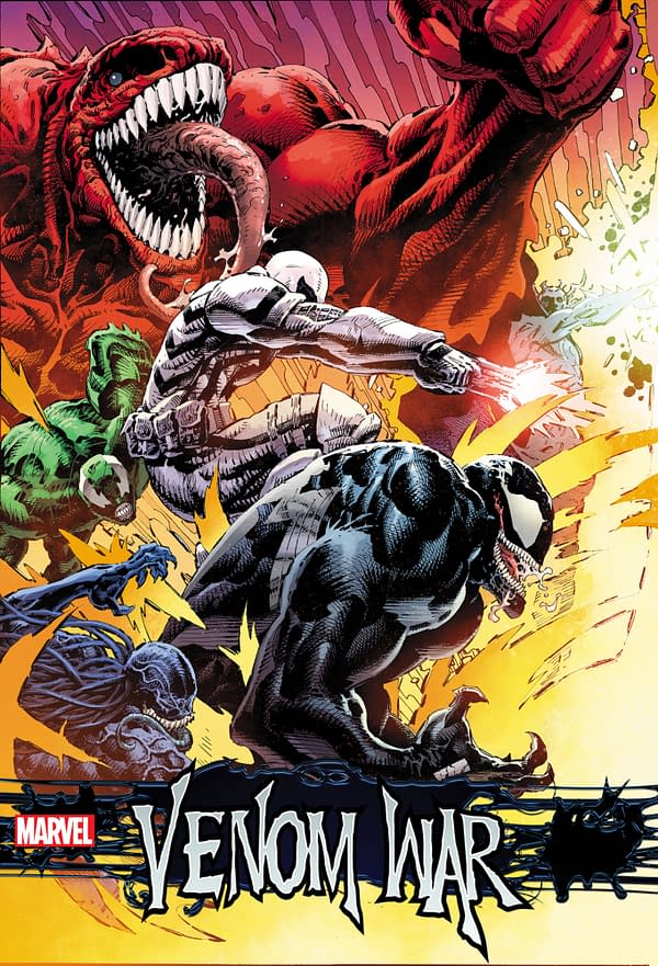 Cover image for VENOM WAR #1 PHILIP TAN #TEAMEDDIE CONNECTING VARIANT [VW]