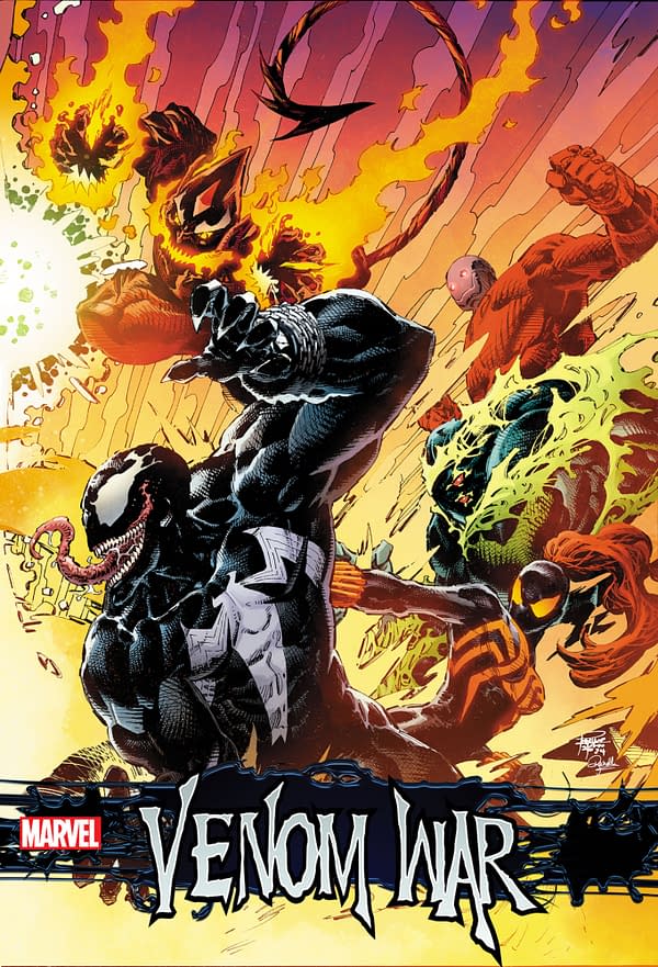 Cover image for VENOM WAR #1 PHILIP TAN #TEAMDYLAN CONNECTING VARIANT [VW]