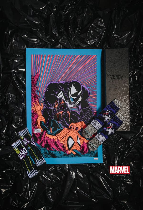 Venom Stance McFarlane Poster NYCC 2