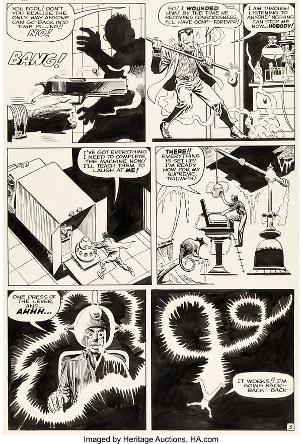 Steve Ditko Original Artwork From Doctor Strange, At Auction