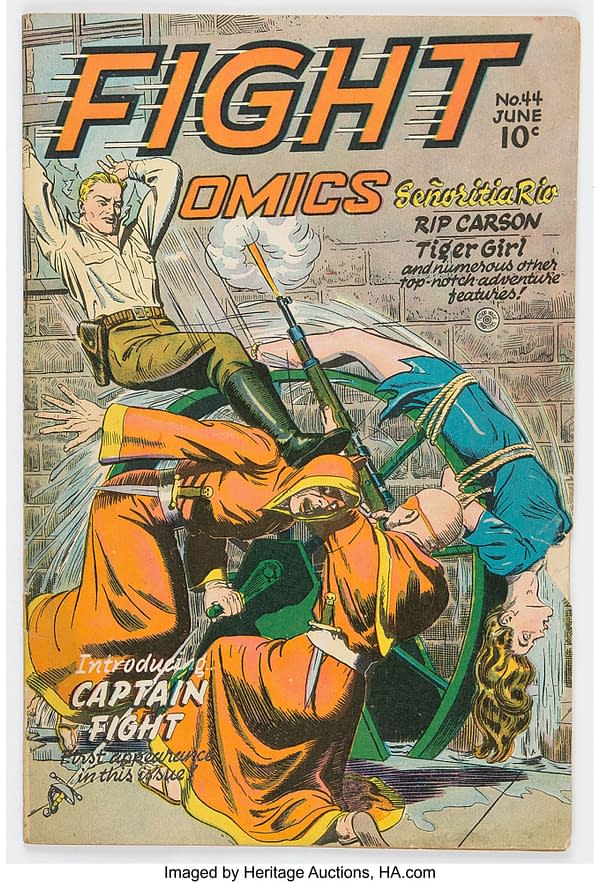 Fight Comics #44 (Fiction House, 1946).