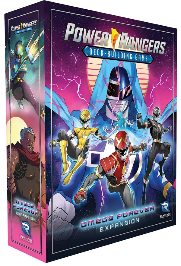 A look at the box art for Omega Forever, courtesy of Renegade Game Studios.