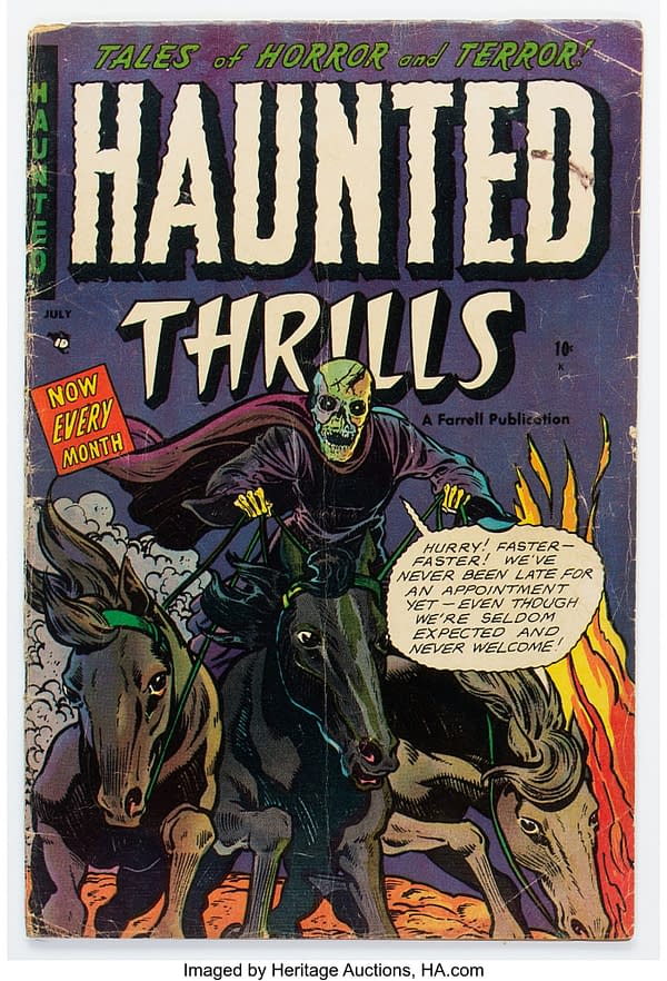 Haunted Thrills #10 (Farrell, 1953)