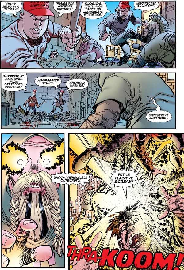 Savage Dragon Breaks Down Superhero Tropes In An Incredible Fashion