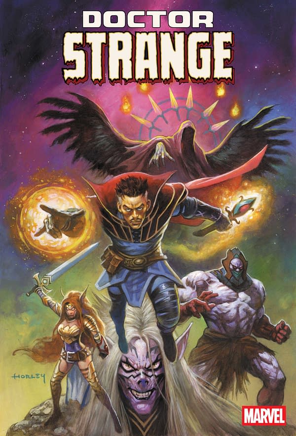 Cover image for DOCTOR STRANGE #10 ALEX HORLEY COVER