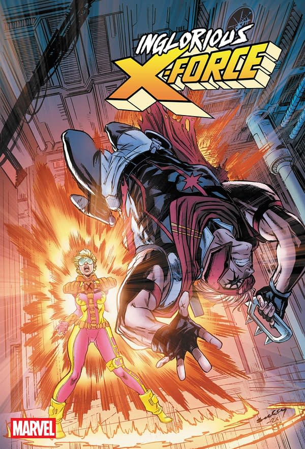 Cover image for INGLORIOUS X-FORCE #9 TIM SEELEY VARIANT