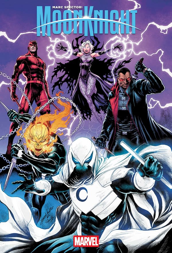 Cover image for MARC SPECTOR: MOON KNIGHT #8 JOSE LUIS SOARES COVER