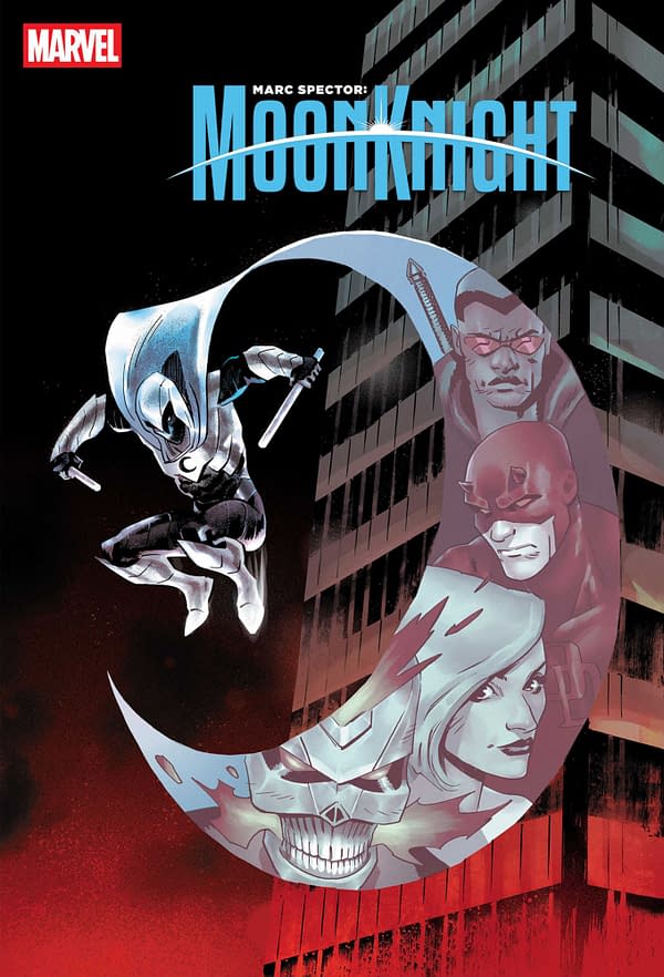 Cover image for MARC SPECTOR: MOON KNIGHT #8 ADAM GORHAM VARIANT