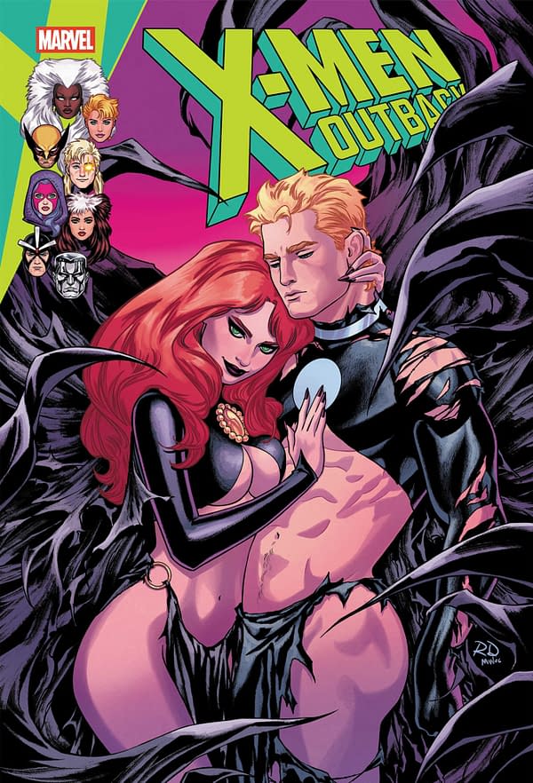 Cover image for X-MEN: OUTBACK #4 RUSSELL DAUTERMAN COVER