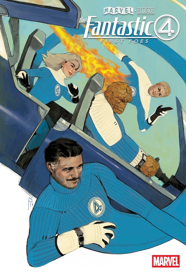 Cover image for FANTASTIC FOUR: FIRST FOES - DRAGON MAN #1 MIGUEL MERCADO VARIANT