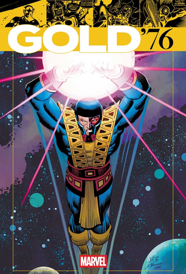 Cover image for MARVEL GOLD '76 #1 JOHN ROMITA JR. VARIANT