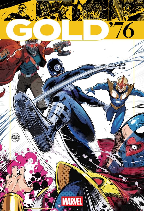 Cover image for MARVEL GOLD '76 #1 HICHAM HABCHI HOMAGE VARIANT