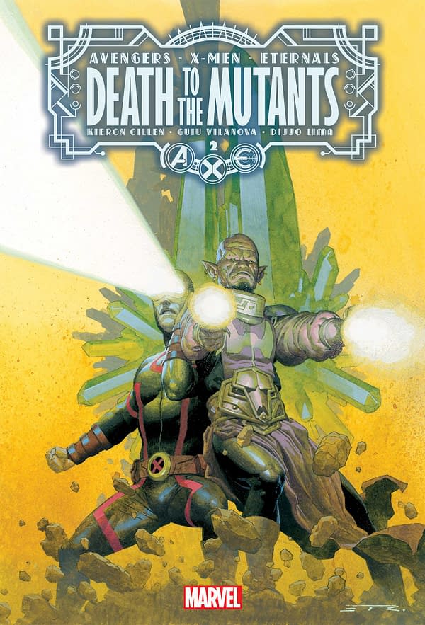 Cover image for AXE: DEATH TO THE MUTANTS #2 ESAD RIBIC COVER