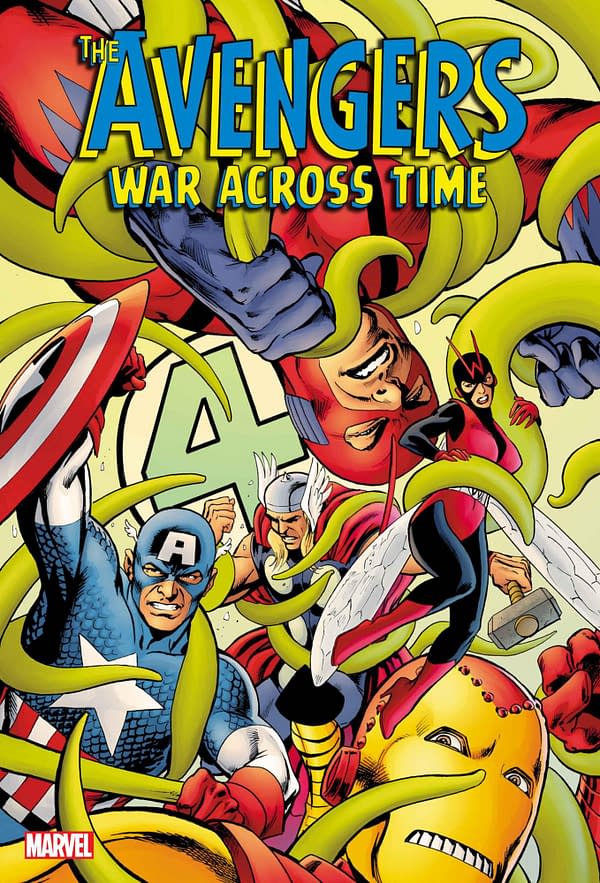 Cover image for AVENGERS: WAR ACROSS TIME #2 ALAN DAVIS COVER