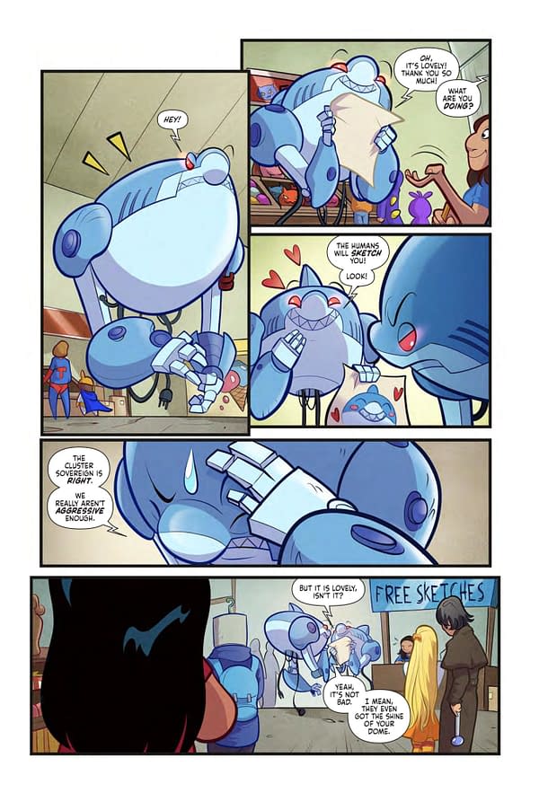 Interior preview page from Lilo & Stitch #2