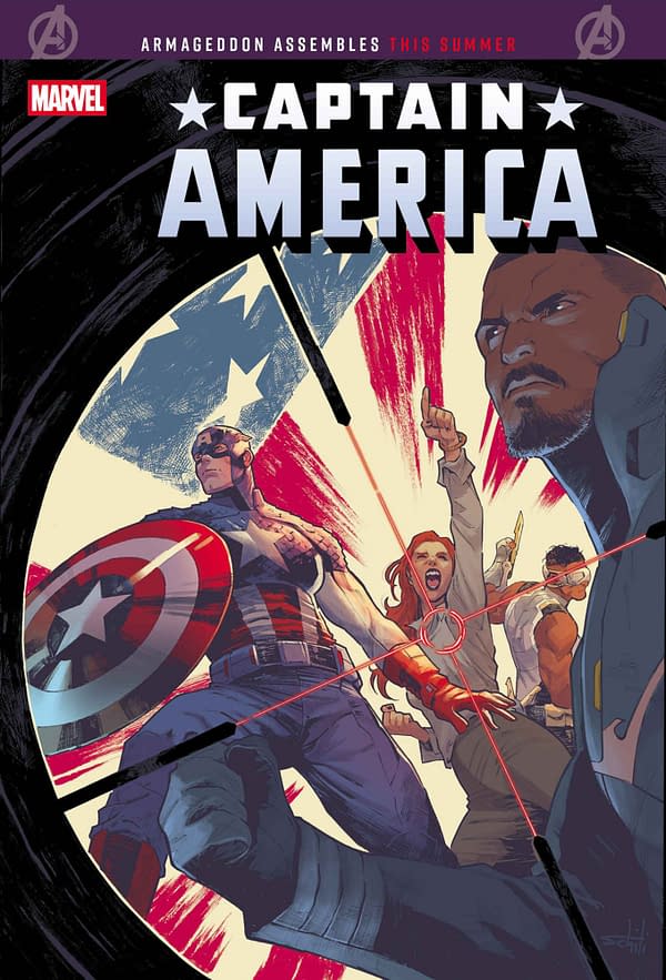 Cover image for CAPTAIN AMERICA #9 VALERIO SCHITI COVER