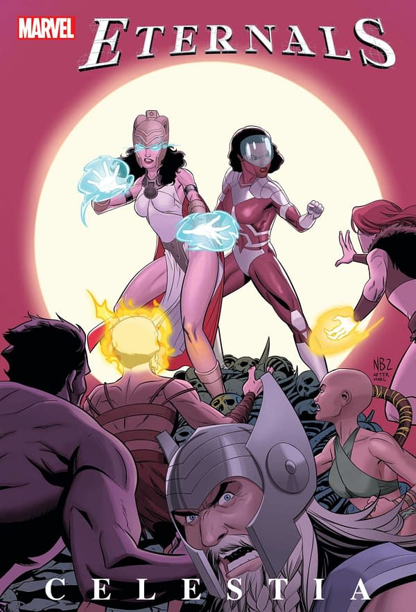 Cover image for ETERNALS CELESTIA #1 BLAKE VAR