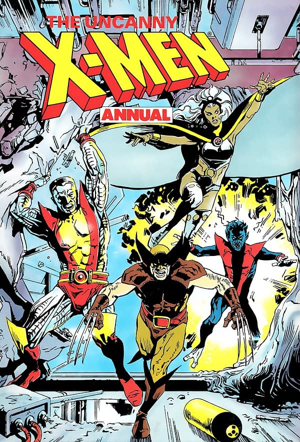 The Uncanny X-Men (UK) Annual 1992 Front Cover 