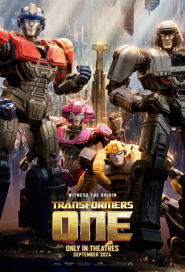 Transformers One Trailer Debuts, Film Hits Theaters September 20th