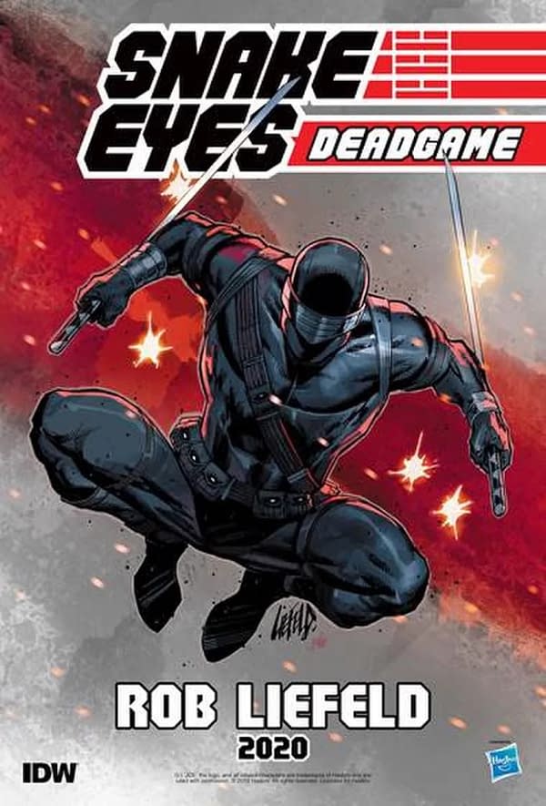 Snake Eyes GI Joe Rob Liefeld