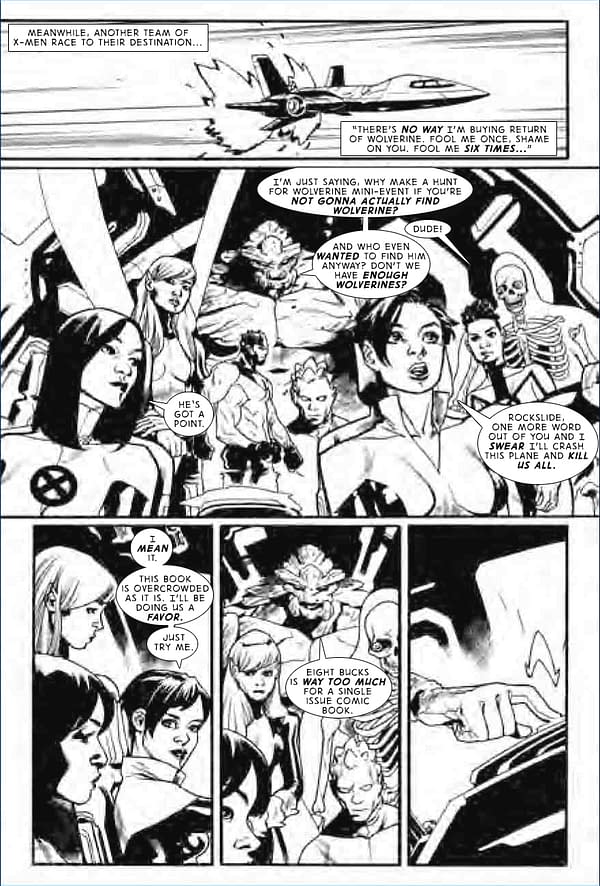 Improbable Previews: There Are Too Many Damn X-Men in Uncanny X-Men #1