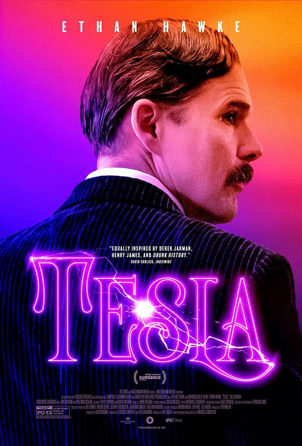 New Poster For Tesla Debuts Ahead Of Release On August 21st