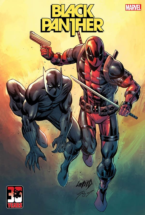 Cover image for BLACK PANTHER #2 LIEFELD DEADPOOL 30TH VAR