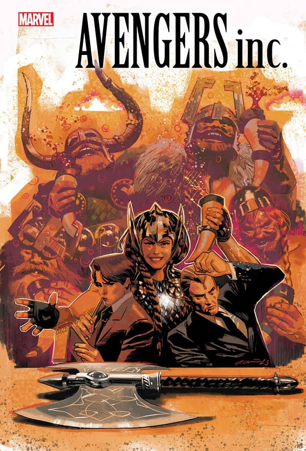 Cover image for AVENGERS INC #3 DANIEL ACUNA COVER