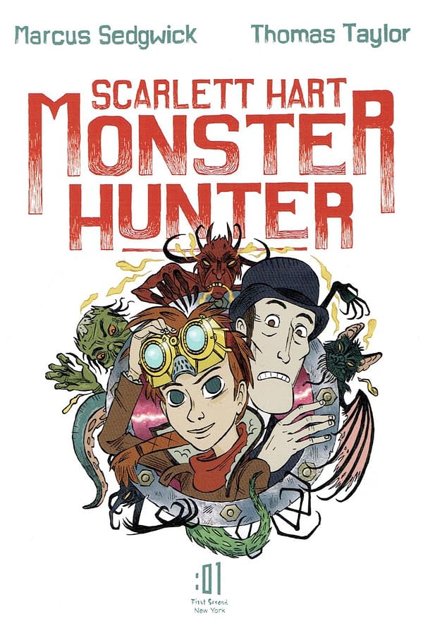 Harry Potter's First Illustrator Creates Scarlett Hart, Monster Hunter, a "Gothic Tintin" from First Second in April 2018 Solicits