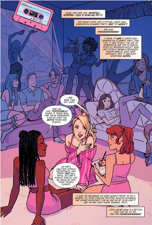 One Last Summer: First Look Inside Amber Benson, Sarah Kuhn, and Siobhan Keenan's Clueless OGN