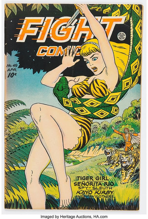Fiction House Has One Of The First Jungle Covers At Heritage Auctions