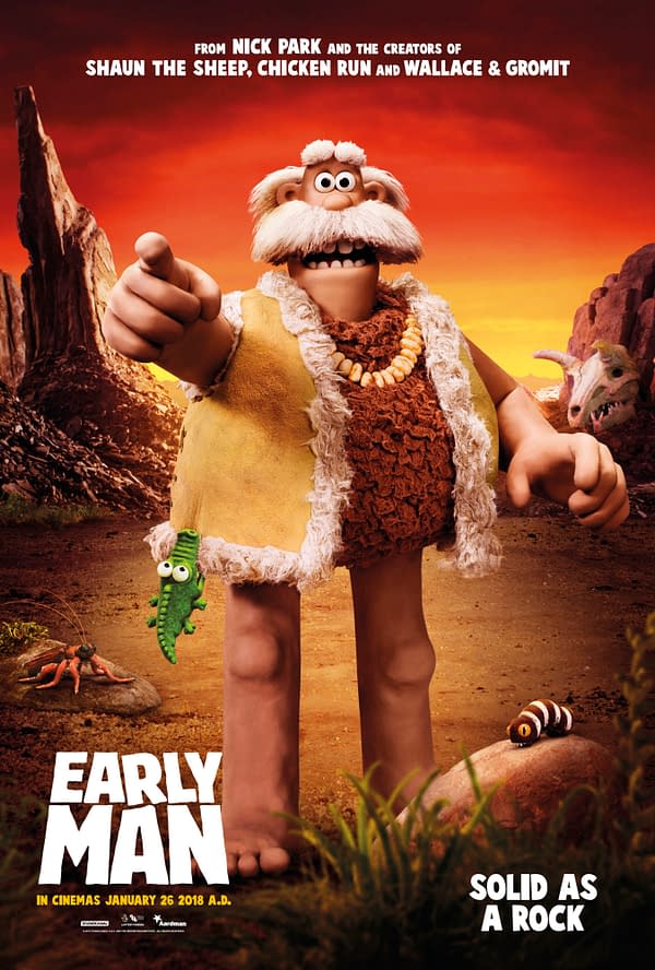 New Character Posters Released For Aardman s New Movie Early Man New Character Posters Released For Aardman s New Movie Early Man