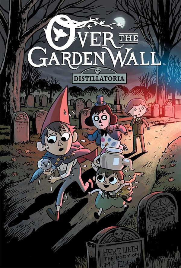 Jonathan Case and Jim Campbell Create Over the Garden Wall Original Graphic Novel, Distillatoria