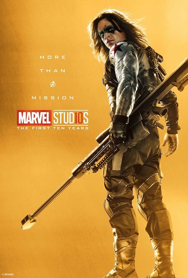 Marvel Studios More Than A Hero Poster Series Bucky
