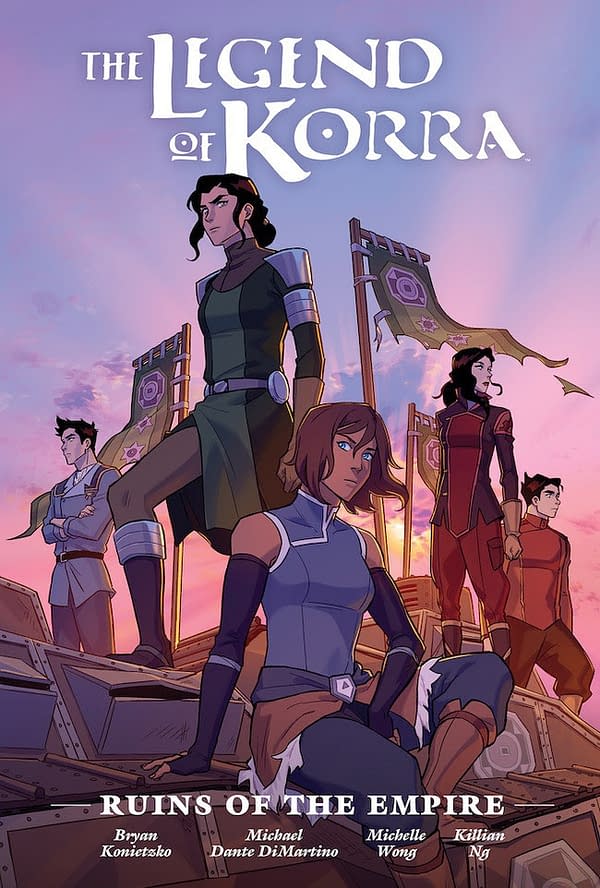 Dark Horse Announces Library Edition for Legend of Korra: Ruins of the Empire